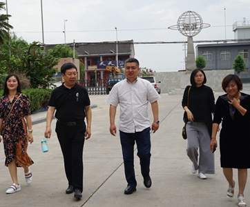 河北石家莊蘭客戶一行參觀考察永樂